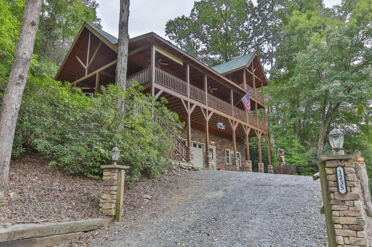 Heaven On The Toccoa Where You Will Enjoy The Sites And Sounds Of The Toccoa River Mineral Bluff Exterior photo